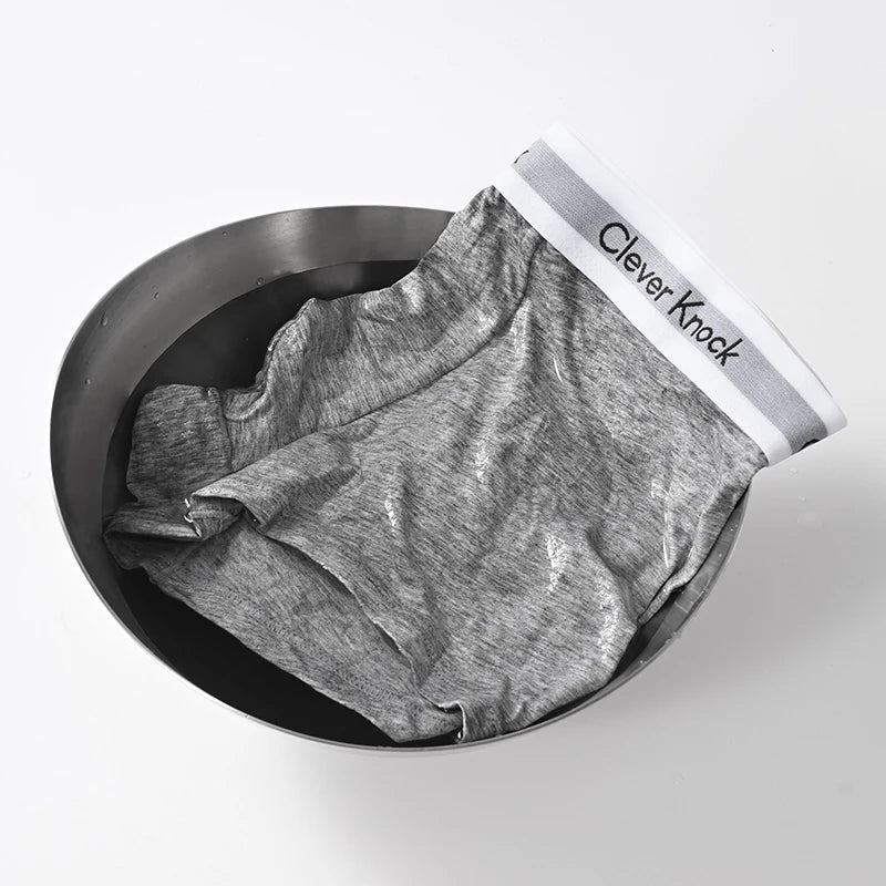3Pcs Men's Boxer Shorts Cotton Underwear Solid Underpants Sexy Panties Male Breathbale Lingerie Plus Size L-6XL Wholesale Lots