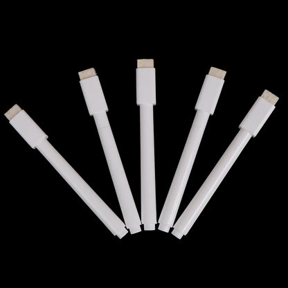 5Pcs  Erasable White Liquid Chalk Pen/Marker For Glass Windows Chalkboard