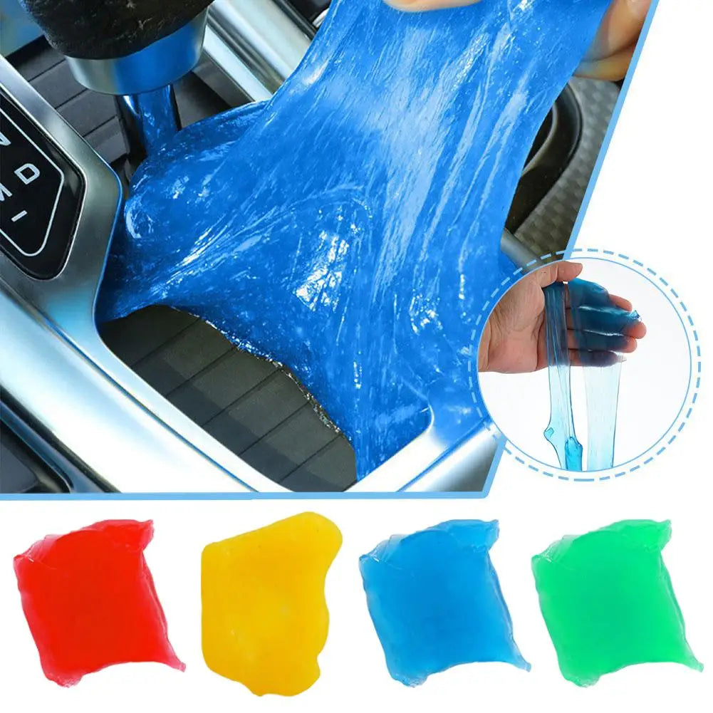 1pcs Car Wash Interior Car Cleaning Gel  Dust Remover Glue Computer Keyboard Dirt Cleaner Supplies Cleaning Accessories