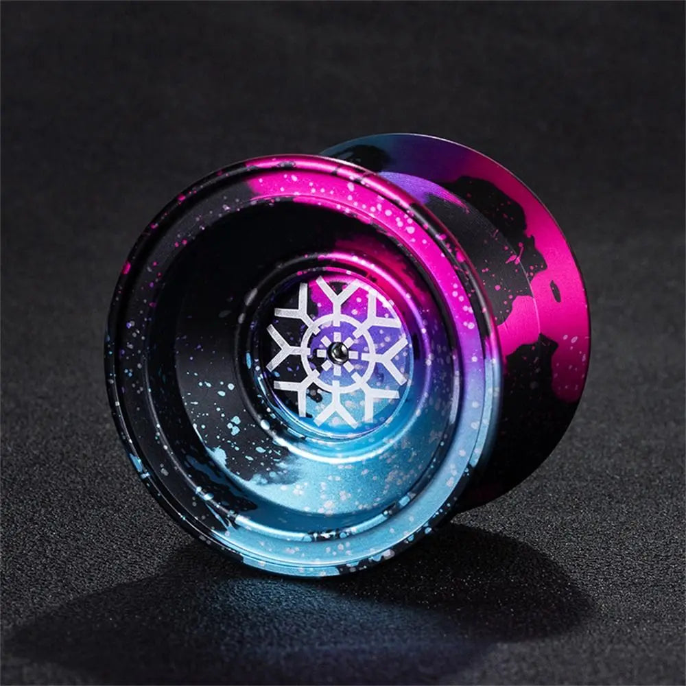 Fashion 10 Ball Bearing Metal Yoyo High Speed Unresponsive Yo Yo Toys Professional Alloy Aluminum Yoyo Ball 1A/3/5A
