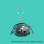 Rabbit Hair Storage Box Pendant Keychain Pet Hair Keepsake Box Pet Memorial Collection Box Bag Pendant DIY Decoration Gift