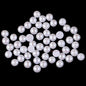 Ceramic Hotfix Rhinestone 3mm to 10mm Flatback Polymer Clay Hot Fix Strass Stones Iron-On White Color