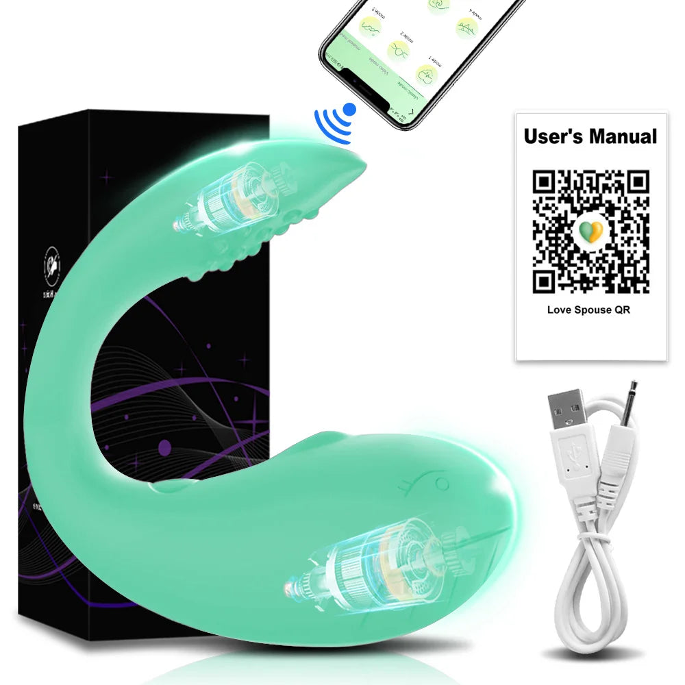 Wireless Bluetooth APP Vibrator Egg for Women Clit Clitoris Stimulator Wearable G Spot Vibrating Female Love Egg Adult Sex Toys