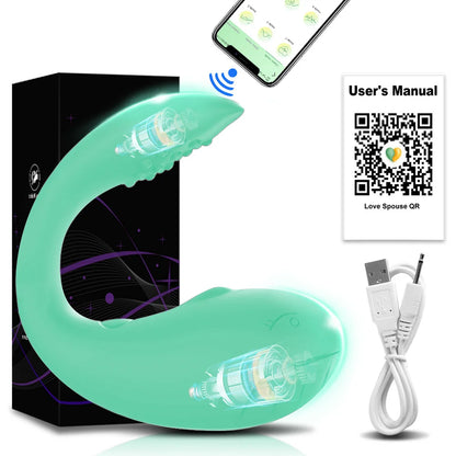 Wireless Bluetooth APP Vibrator Egg for Women Clit Clitoris Stimulator Wearable G Spot Vibrating Female Love Egg Adult Sex Toys