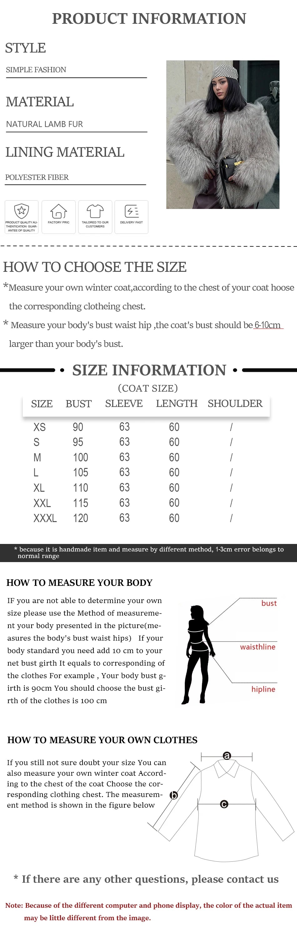Collarless Tibetan Lamb Fur Coat Genuine Sheep Wool Jacket Natural Sheepskin Coat Luxury New Arrivals Women's Clothing