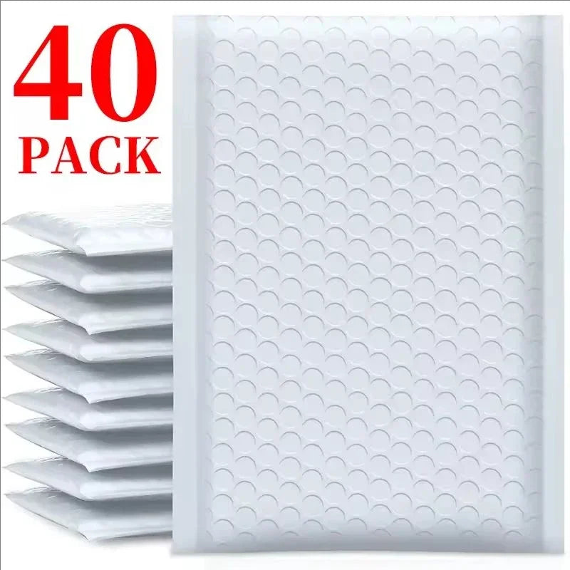 10-50Pack Kraft Bubble Mailers Self Adhesive Paper Envelopes Waterproof Cushioned Padded Foam Shipping Bags for Packaging