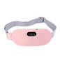 Electric Waist Massage Period Cramp Massager Vibrating Heating Belt for Menstrual Waist Stomach Abdominal Warm Palace Belt