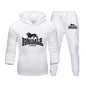 Animal Leopard 2025 Spring Autumn high-quality casual men s sportswear set printed men s hoodie two-piece set sweatshirt