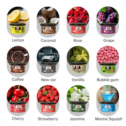 Car Air Freshener Bubble Gum Scent Organic Cans Odor Eliminator Essential Long-Lasting,Strong Fragrance For Home Closet