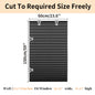 No Drill Blinds Stick on Curtains Blinds for Bedroom Kitchen Bathroom Windows Light Filtering Privacy Protection with Clips