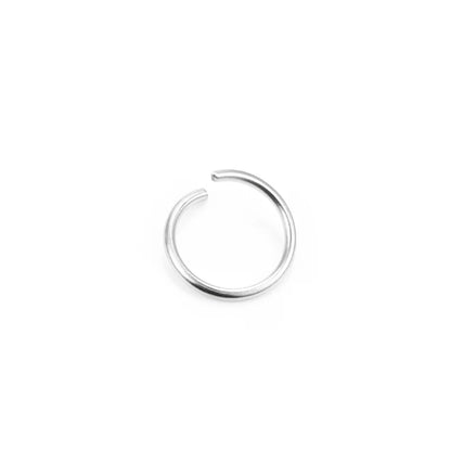 1.2mmThickness Open Jump Rings Width 6mm~12mm Stainless Steel Jewerly Making Supplies Accessorie DIY Necklace Connector Findings