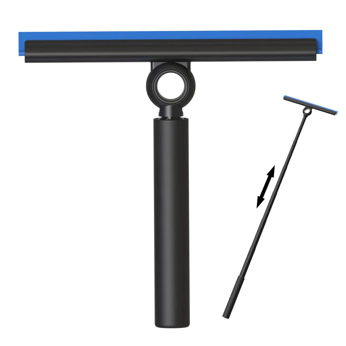 EHOMGUI Telescopic Shower Squeegee for Glass Door Wiper Scraper Cleaner Bathroom Mirror Wiper Scraper Glass Cleaning