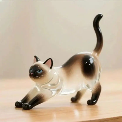 Cute Animal Fur Capsule Keychain, Transparent Cat Hair Bag Pendant, Souvenir Collection and Gift Decorative Accessory
