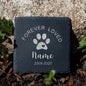 Personalized Dog Memorial Garden Stone Pet Loss Gifts Pet Keepsake Dog Sympathy Gift Pawprint Memorial Stone