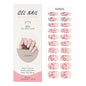 20/22Tips UV Semi cured Gel Nail Stickers Waterproof Long Lasting Full Gel Nail Wraps Press On Nail Decal DIY Manicure