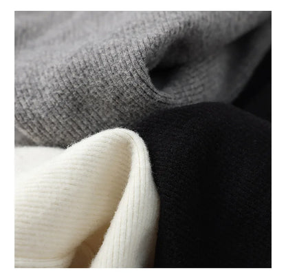 Spring Women U-Neck Knit Tank Top Cashmere-Like Fabric Elastic Slim Fit Sleeveless Camisole Solid Color Base Layer Stylish Vest