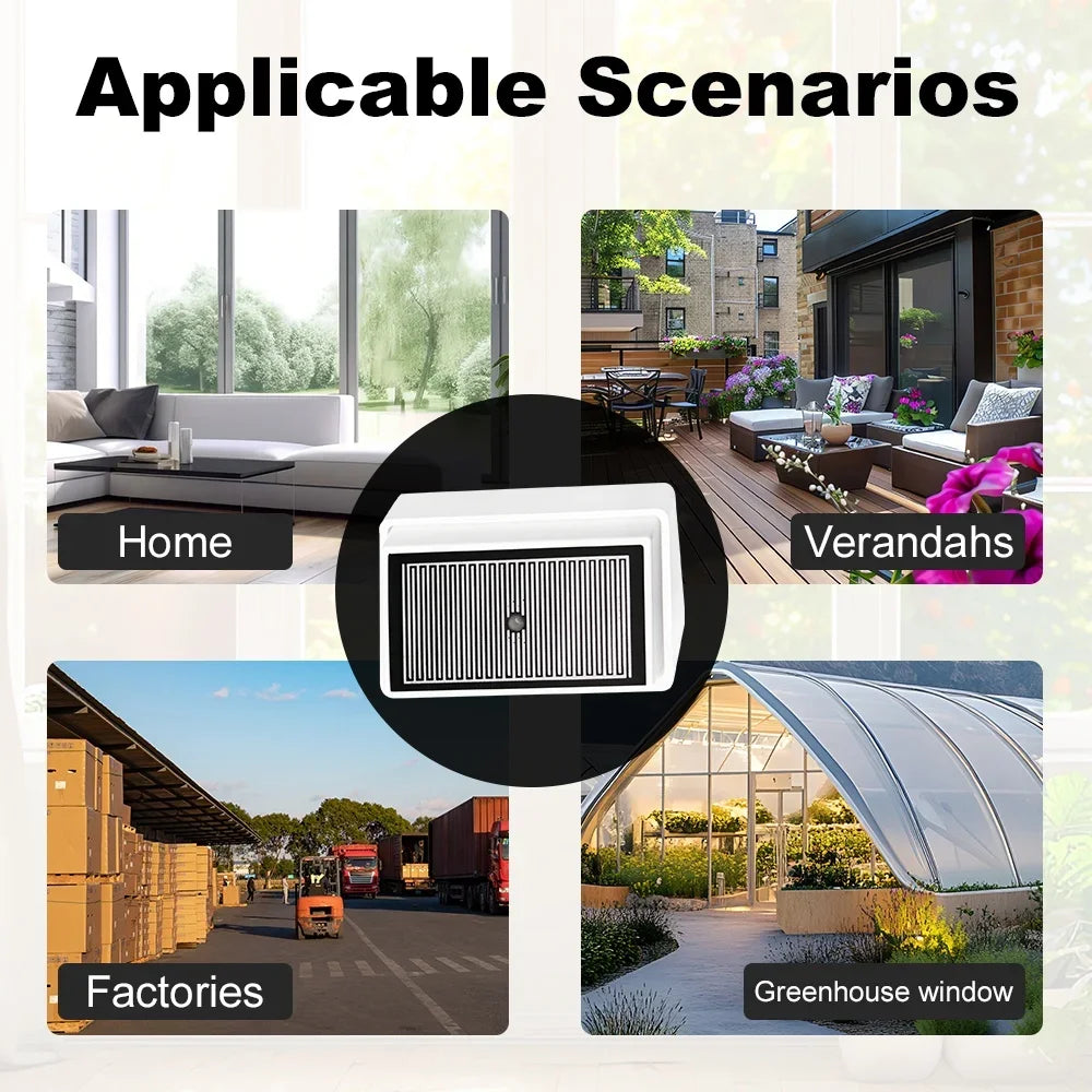 2 in 1 Tuya Zigbee Rain Sensor with Light Detector IPX4 Outdoor Waterproof Rain Detector Work with Smart Life Home Assistant Z2M