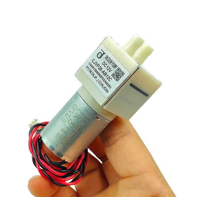 CONJOIN CJVP28-AB12C Mini DC 12V Vacuum Pump Micro 370 Motor Air Suction Pump Negative Pressure Pump DIY Robot Sweeper Cleaner