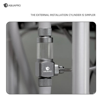 AQUAPRO External CO2 Atomizer Sprayer Aquarium Fishing Tank Diffuser Filter Bucket Accessories Equipment Akvarium Terrarium