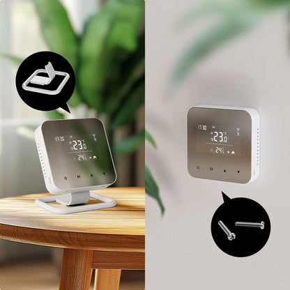 Beok Wireless Thermostat Controller Heating Wifi Smart Home 8-Channel Heating System for Gas Boiler Water Floor Actuator