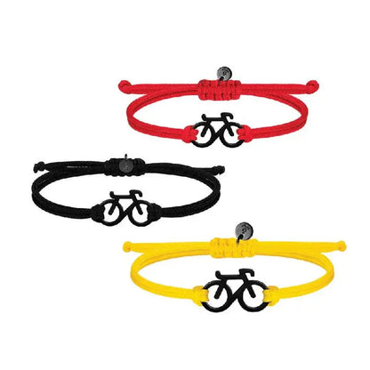 New Fashion Bicycle Bracelet Personalized Sports Cycling Periphery Pendant Bracelet Pink Bicycle Jewelry Accessories Couple Gift