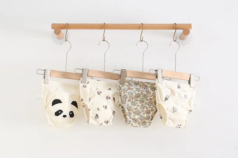 Cotton Baby Training Pants for Kids Diaper Waterproof Underwear Infant Panties Washable Boys Girl Cloth Diapers Reusable Nappies