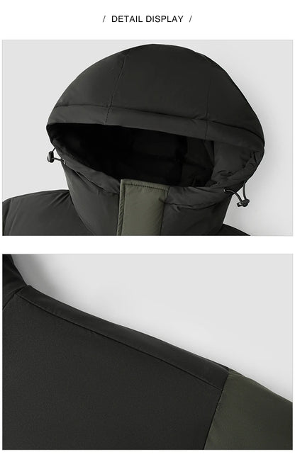 Semir Down Jacket Men 2026 New Waterproof Thick Outerwear Long Length Winter Clothing Couple