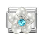 Y2K Butterfly Bow Knot Heart Star Moon Zircon Daisy Cross Italian Charm Links Fit 9mm Stainless Steel Bracelet DIY Making Gifts