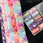 10Rolls Halloween  Flower Plaid Angel Marble  Bow Nail Foils Transfer Paper  Nail Art Stickers   Decal  Nails Decoration