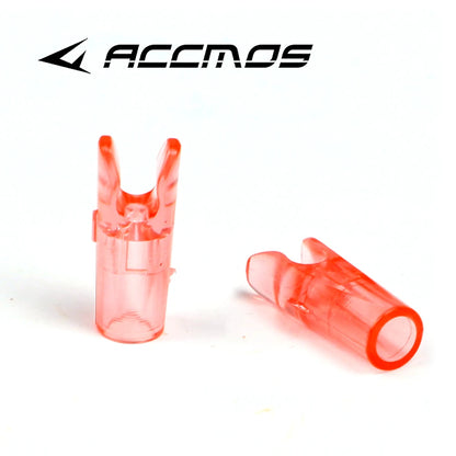 60pcs DIY Plastic Arrow Pin Nocks Size L And Size S For ID4.2mm ID6.2mm 3.2mm  Arrow Shaft Archery Accessory