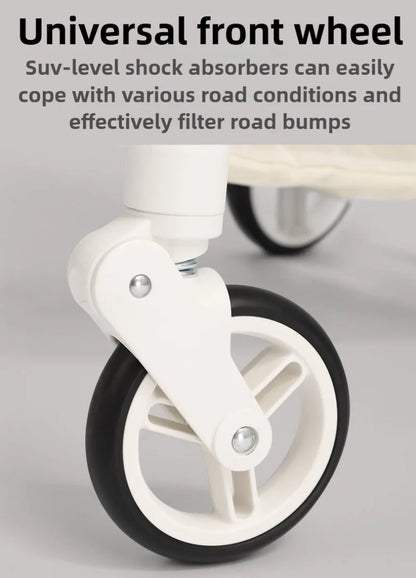 Foldable Pet Cart Strollers Basket Change Direction Medium Dogs Strollers Detachable Cat Dog Trolley Carrier Wheels Outdoor