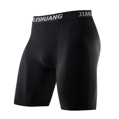 1/5 Pcs Men's Black And White Classic Cycling Long Underwear Multi-size Running Fitness Comprehensive Training Shorts Teenagers