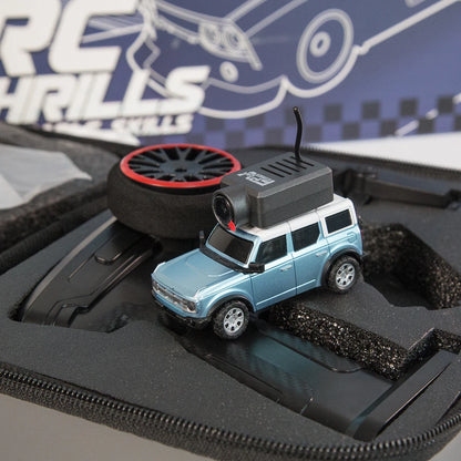 WLtoys 1/64 Mini RC Car with 720P FPV Camera Wifi APP Control 2.4G Reomte Contorl Racing Vehicle Toy for Children 6405 6406