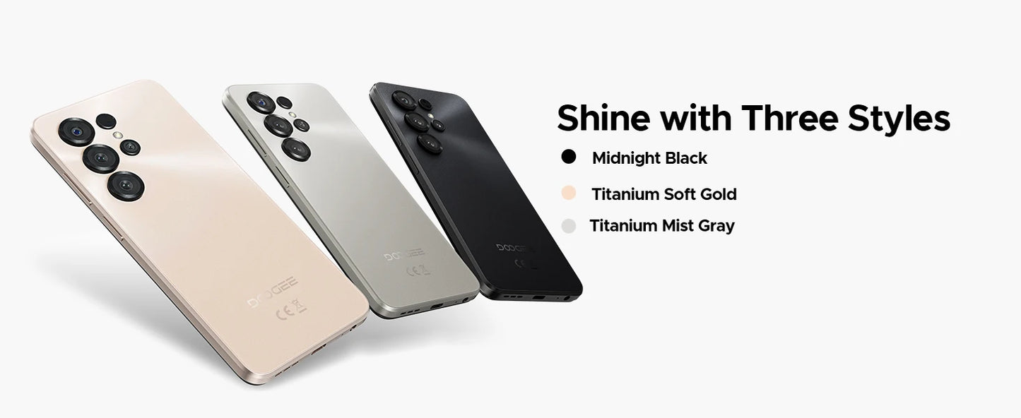 Global Version DOOGEE Note56 X Android Smartphone 16 "battery 6150 mAh 24 Go RAM (3 + 21) 64 Go ROM Phone mobile