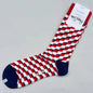 Happy Socks Men's Mid-tube Socks Four Seasons Pure Cotton Classic Socks SIZE 41-46