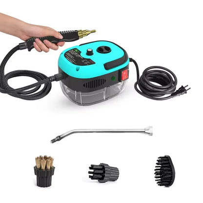 2500W High Temperature and Pressure Handheld Steam Cleaners Air Conditioner dog Hood Car Steam Clean V EU Plug