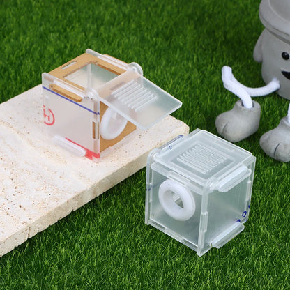 1pc Ant Nest Glass Tube Mini Ant Nest with Active Zone Insect House Acrylic Ant Farm 15/18mm Caliber Test Tube Nest