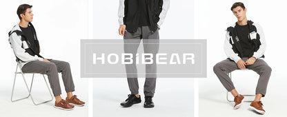 HOBIBEAR Unisex Wide Barefoot Shoes Women Men Zero Drop Minimalist Sneakers Artificial Leather Trail Walking Shoes