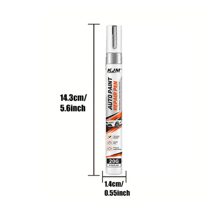 Automotive Chrome Scratch Repair Pen Metal Surface Touch‑Up Restore Coating for Car Rim Window Trim Household Metal Fixtures