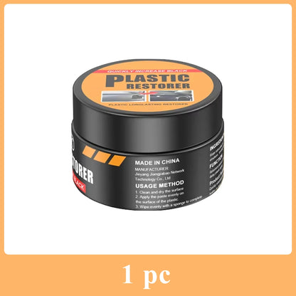 Car Plastic Restorer Back To Black Gloss Auto Interior Leather & Panel Renewal Wax Coating Agent Auto Polish And Repair Coating