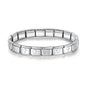 Hapiship 2024 Women's Jewelry 9mm Width Itanlian Elastic Star Heart Butterfly Charm Bracelet Fashion Stainless Steel Bangle ST-