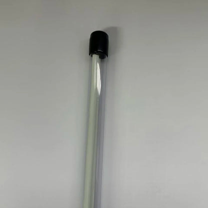 PGM 2 Pcs Golf Alignment Sticks Alignment Rods Direction Indicator Swing Guide Tool with Clear Tube Case for Full Swing Practice