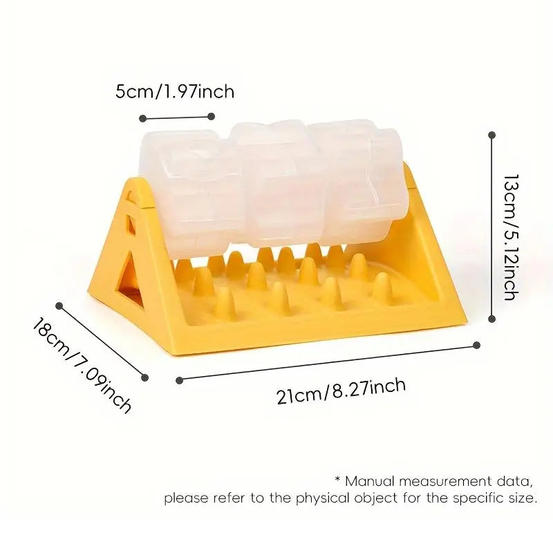 2026 New Cat Dog Pet Puzzle Feeder Snack Slow Food Dispenser Rotating Leaky Food Entertainment Toy Bite Resistant And Detachable