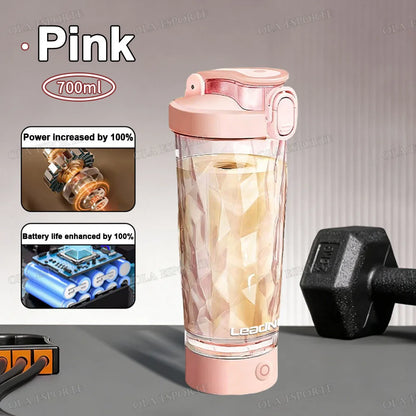 New Detachable Electric Mixing Cup Electric Protein Powder Shaker Cup USB Rechargeable Reusable Suitable For Lndoor/Outdoor Use