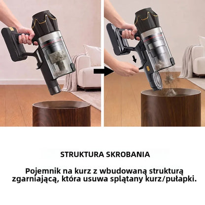 COTIAR Cordless Vacuum Cleaner V30 PRO 800W Powerful 75kPa Suction 95 Mins Runtime Handheld Home Appliance Portable Removable Battery
