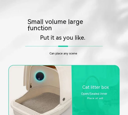 Air Purifier for Sterilization Deodorization Disinfection Shoe Cabinet Pet Nest Toilet Portable  Intelligent ozone Purifier