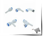 300CC 450CC 800CC 1500CC RO Water System Waste Water Flow Regulater Restrictor 1/4" OD Hose Reverse Osmosis Quick Pipe Fittiing