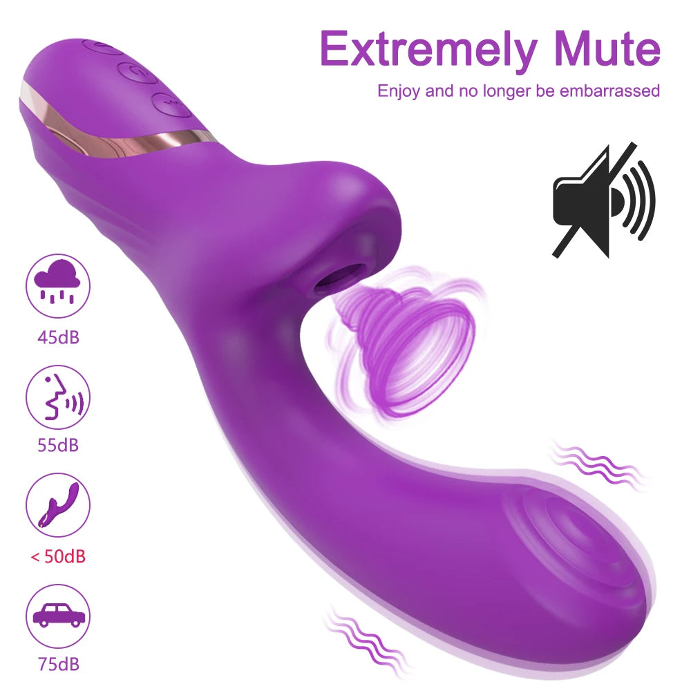 Powerful Clitoral Vibrator For Women Clit Clitoris Sucker Sucking Vacuum Stimulator Dildo Sex Toys Female Goods for Adults 18