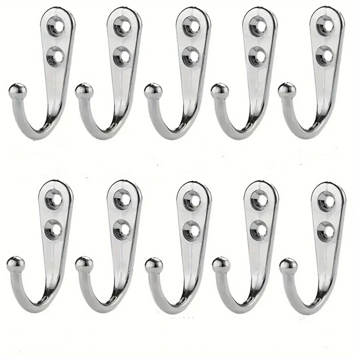 Retro Wall Hooks Hangers Door Wall Mounted Coat with Screws Suction Heavy Load Rack for Kitchen Bathroom Accessories