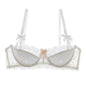 MOYISU French Romantic Lace Comfortable Breathable セクシー Tushy Slim Bra Collection Pure Desire Girls Push Beautiful Underwear SET